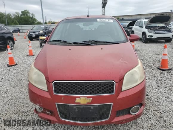 ✅ 2009 Chevrolet Aveo 2LT • VIN: KL1TG66E29B379168 • Lot: 58040775. Wystawiony na Copart z przebiegiem 118 777 mil. Bezpłatny archiwum sprzedaży aukcyjnych z USA i szczegółowy raport historii pojazdu na DreamBid. Zdjęcie 5.