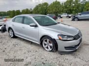 ✅ 2013 Volkswagen Passat SE • VIN: 1VWBH7A32DC103196 • Lot: 63619345. Listed on Copart with 96,455 mi. Free auction sales archive from the USA and detailed vehicle history report at DreamBid. Image 4.