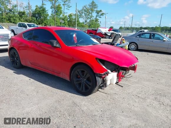 ✅ 2010 Hyundai Genesis Coupe • VIN: KMHHT6KD8AU030060 • Lot: 42689065. Listed on IAAI with 150,746 mi. Free auction sales archive from the USA and detailed vehicle history report at DreamBid. Image 1.