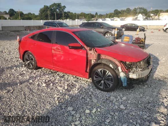 ✅ 2016 Honda Civic EX-T • VIN: 2HGFC1F42GH641725 • Lot: 70683115. Listed on Copart with 150,728 mi. Free auction sales archive from the USA and detailed vehicle history report at DreamBid. Image 4.