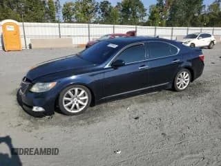 ✅ 2009 Lexus LS 460 • VIN: JTHCL46F595001344 • Lot: 80759045. Listed on Copart with Not provided. Free auction sales archive from the USA and detailed vehicle history report at DreamBid. Image 1.