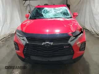 2020 Chevrolet Blazer RS z VIN 3GNKBKRS0LS548135, wystawiony jako Copart lot #72554354 z przebiegiem 35 987 mil mil oraz Szkoda całkowita • Salvage title. Historia ofert i sprzedaży dostępna na DreamBid. Obrazek 5.