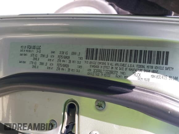 ✅ 2016 Ram 1500 Lone Star • VIN: 3C6RR6LT1GG288372 • Лот: 43548252. Опубликован ранее на IAAI с пробегом 141 004 миль. Бесплатный доступ к архиву аукционных продаж из США и подробный отчёт об истории автомобиля на DreamBid. Изображение 9.