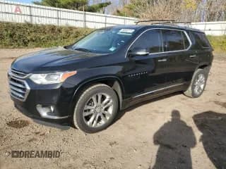 ✅ 2018 Chevrolet Traverse High Country • VIN: 1GNEVKKW3JJ116686 • Lot: 89540775. Listed on Copart with 136,930 mi. Free auction sales archive from the USA and detailed vehicle history report at DreamBid. Image 1.