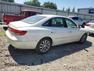 2007 Hyundai Azera SE с VIN KMHFC46FX7A177143, выставлен на аукционе Copart как лот 57519425 с пробегом 104 711 миль миль и Списание • Salvage title. История ставок и продаж доступна на DreamBid. Изображение 3.