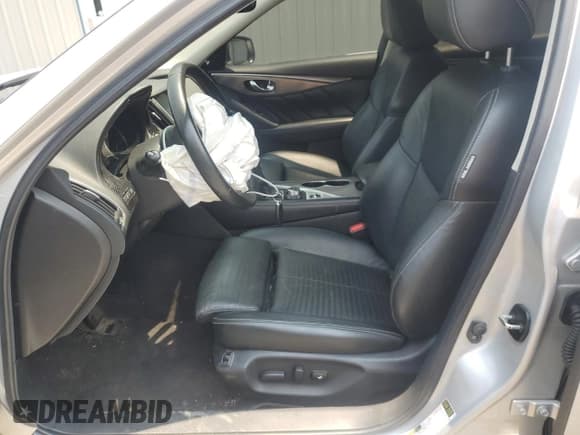 ✅ 2019 Infiniti Q50 Signature Edition • VIN: JN1EV7AR8KM591707 • Lot: 58957555. Listed on Copart with 53,450 mi. Free auction sales archive from the USA and detailed vehicle history report at DreamBid. Image 7.