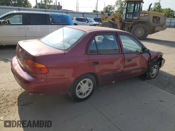 ✅ 2000 Chevrolet Prizm • VIN: 1Y1SK528XYZ406566 • Lot: 65529525. Listed on Copart with 99,870 mi. Free auction sales archive from the USA and detailed vehicle history report at DreamBid. Image 3.