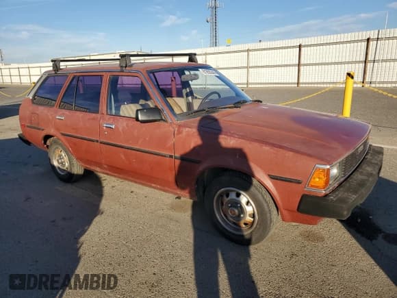 ✅ 1983 Toyota Corolla • VIN: JT2AE72W3D5007980 • Lot: 81855344. Listed on Copart with 124,611 mi. Free auction sales archive from the USA and detailed vehicle history report at DreamBid. Image 4.