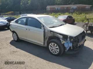 2018 Hyundai Accent SEL z VIN 3KPC24A35JE035021, wystawiony jako Copart lot #70999434 z przebiegiem 17 668 mil mil oraz Szkoda całkowita • Salvage title. Historia ofert i sprzedaży dostępna na DreamBid. Obrazek 4.