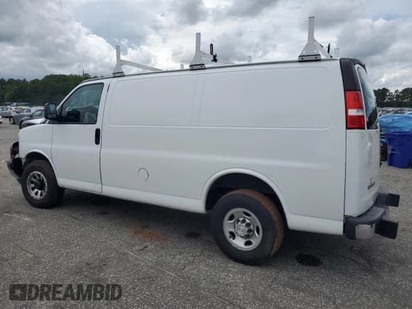✅ 2021 Chevrolet Express Cargo • VIN: 1GCWGAF79M1240048 • Lot: 68523395. Listed on Copart with Not provided. Free auction sales archive from the USA and detailed vehicle history report at DreamBid. Image 2.