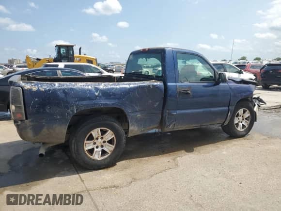 2002 GMC Sierra 1500 with VIN 1GTEC14W52Z285875, listed as a Copart auction lot 53542255 with Not provided miles and Salvage title. Bid and sale history available at DreamBid. Image 3.