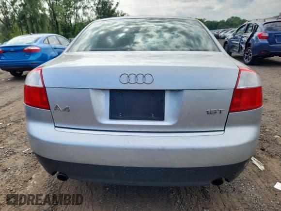 ✅ 2003 Audi A4 1.8T • VIN: WAUJC68E93A400326 • Lot: 67826145. Listed on Copart with 123,466 mi. Free auction sales archive from the USA and detailed vehicle history report at DreamBid. Image 6.