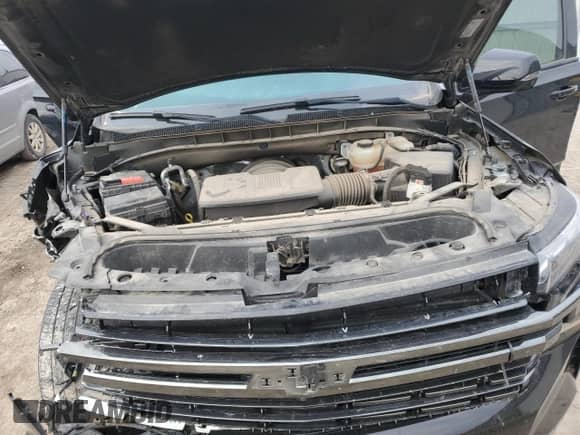 2022 Chevrolet Tahoe RST with VIN 1GNSKRKD7NR282297, listed as a Copart auction lot 41962345 with 60,720 mi miles and Salvage title. Bid and sale history available at DreamBid. Image 12.