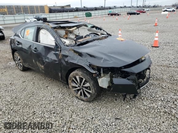 ✅ 2021 Nissan Sentra SV • VIN: 3N1AB8CV0MY206745 • Lot: 93308885. Listed on Copart with Not provided. Free auction sales archive from the USA and detailed vehicle history report at DreamBid. Image 4.