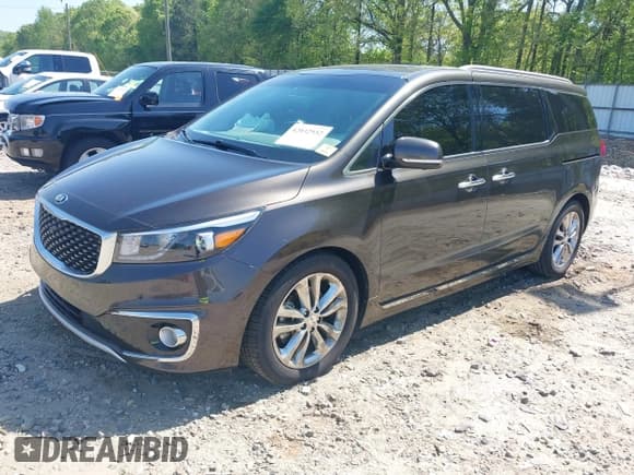 ✅ 2018 Kia Sedona SX-L • VIN: KNDME5C16J6366516 • Lot: 42032932. Listed on IAAI with 57,331 mi. Free auction sales archive from the USA and detailed vehicle history report at DreamBid. Image 2.