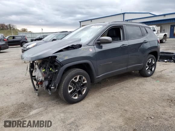 ✅ 2018 Jeep Compass Trailhawk • VIN: 3C4NJDDBXJT207425 • Lot: 91862945. Wystawiony na Copart z przebiegiem 98 250 mil. Bezpłatny archiwum sprzedaży aukcyjnych z USA i szczegółowy raport historii pojazdu na DreamBid. Zdjęcie 1.