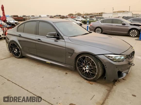 ✅ 2018 BMW M3 • VIN: WBS8M9C59J5J77887 • Lot: 47548905. Listed on Copart with 79,143 mi. Free auction sales archive from the USA and detailed vehicle history report at DreamBid. Image 4.