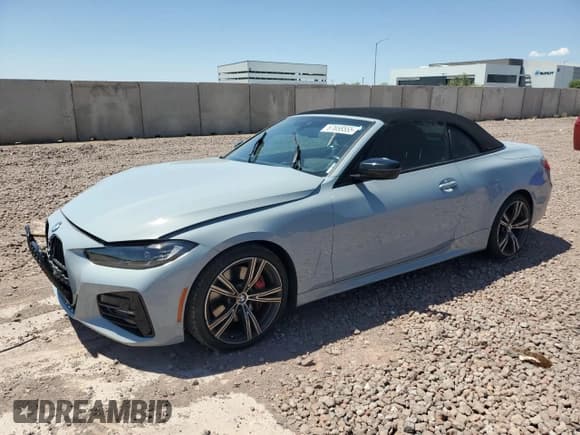 ✅ 2022 BMW 4 Series 430i • VIN: WBA23AT0XNCH93797 • Lot: 67658555. Listed on Copart with 52,210 mi. Free auction sales archive from the USA and detailed vehicle history report at DreamBid. Image 1.