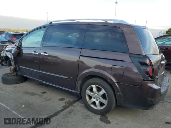 ✅ 2007 Nissan Quest SE • VIN: 5N1BV28U07N141172 • Lot: 70747794. Wystawiony na Copart z przebiegiem 210 409 mil. Bezpłatny archiwum sprzedaży aukcyjnych z USA i szczegółowy raport historii pojazdu na DreamBid. Zdjęcie 2.
