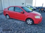 ✅ 2007 Chevrolet Aveo LS • VIN: KL1TD56607B059002 • Lot: 50067685. Wystawiony na Copart z przebiegiem 59 202 mil. Bezpłatny archiwum sprzedaży aukcyjnych z USA i szczegółowy raport historii pojazdu na DreamBid. Zdjęcie 4.