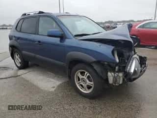 2005 Hyundai Tucson GLS z VIN KM8JN12D05U074879, wystawiony jako Copart lot #73746674 z przebiegiem Nie podano mil oraz Szkoda całkowita • Salvage title. Historia ofert i sprzedaży dostępna na DreamBid. Obrazek 4.