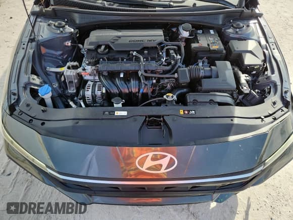 ✅ 2024 Hyundai Elantra SEL • VIN: KMHLM4DG7RU749184 • Lot: 91729515. Listed on Copart with 23,380 mi. Free auction sales archive from the USA and detailed vehicle history report at DreamBid. Image 11.