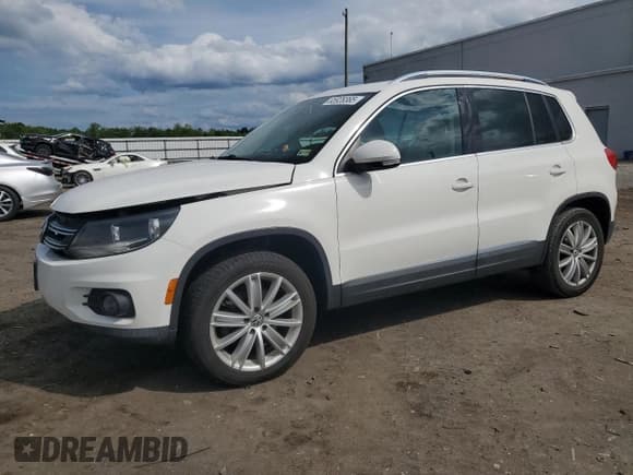 ✅ 2013 Volkswagen Tiguan SE • VIN: WVGBV7AX7DW512304 • Lot: 55928365. Listed on Copart with 142,520 mi. Free auction sales archive from the USA and detailed vehicle history report at DreamBid. Image 1.