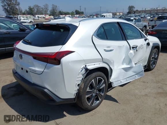 ✅ 2024 Lexus UX 250h • VIN: JTHX6JBHXR2186541 • Lot: 42164501. Listed on IAAI with 12,233 mi. Free auction sales archive from the USA and detailed vehicle history report at DreamBid. Image 4.
