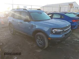 ✅ 2025 Ford Bronco Sport Big Bend • VIN: 3FMCR9BNXSRF06904 • Lot: 43472253. Listed on IAAI with 5,170 mi. Free auction sales archive from the USA and detailed vehicle history report at DreamBid. Image 1.