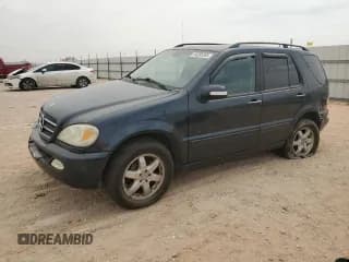 ✅ 2003 Mercedes-Benz M 500 • VIN: 4JGAB75E63A417600 • Lot: 54395365. Listed on Copart with 276,552 mi. Free auction sales archive from the USA and detailed vehicle history report at DreamBid. Image 1.