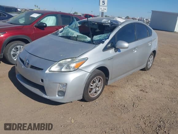 ✅ 2011 Toyota Prius II • VIN: JTDKN3DU9B0278827 • Lot: 43563665. Listed on IAAI with 297,082 mi. Free auction sales archive from the USA and detailed vehicle history report at DreamBid. Image 2.