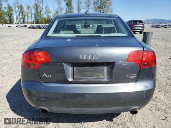 ✅ 2006 Audi A4 2.0T • VIN: WAUDF78E36A212965 • Лот: 53889695. Опубликован ранее на Copart с пробегом 172 432 миль. Бесплатный доступ к архиву аукционных продаж из США и подробный отчёт об истории автомобиля на DreamBid. Изображение 6.