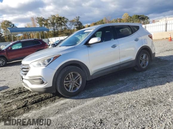 ✅ 2018 Hyundai Santa Fe 2.4L • VIN: 5XYZT3LB8JG572765 • Lot: 90464505. Listed on Copart with 113,756 mi. Free auction sales archive from the USA and detailed vehicle history report at DreamBid. Image 1.