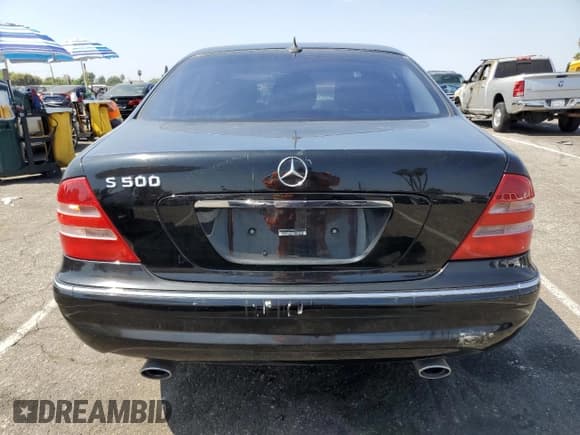 ✅ 2002 Mercedes-Benz S 500 • VIN: WDBNG75J62A305994 • Lot: 71036634. Listed on Copart with 142,679 mi. Free auction sales archive from the USA and detailed vehicle history report at DreamBid. Image 6.