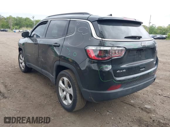 ✅ 2021 Jeep Compass Altitude • VIN: 3C4NJDBB2MT537955 • Lot: 42301024. Listed on IAAI with 62,993 mi. Free auction sales archive from the USA and detailed vehicle history report at DreamBid. Image 3.