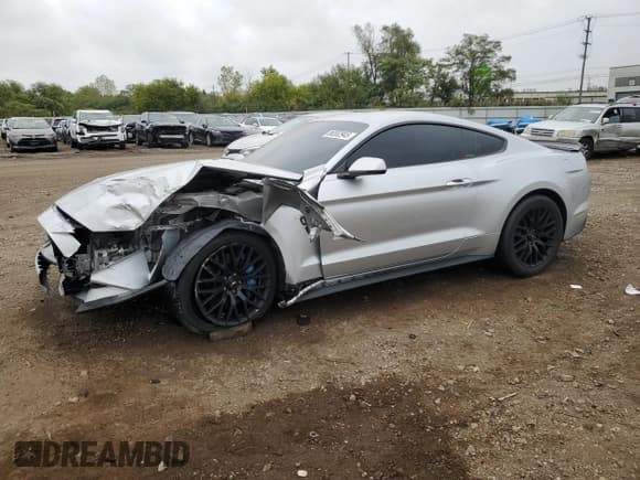 ✅ 2018 Ford Mustang GT • VIN: 1FA6P8CF1J5160337 • Lot: 86552945. Listed on Copart with 74,875 mi. Free auction sales archive from the USA and detailed vehicle history report at DreamBid. Image 1.