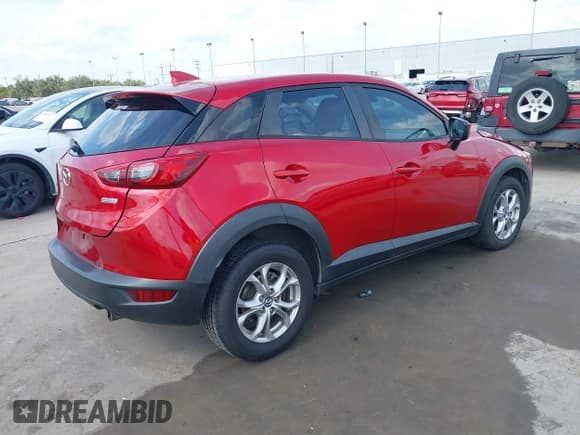 ✅ 2018 Mazda CX-3 Sport • VIN: JM1DKDB76J0315691 • Lot: 43510287. Listed on IAAI with 129,364 mi. Free auction sales archive from the USA and detailed vehicle history report at DreamBid. Image 4.