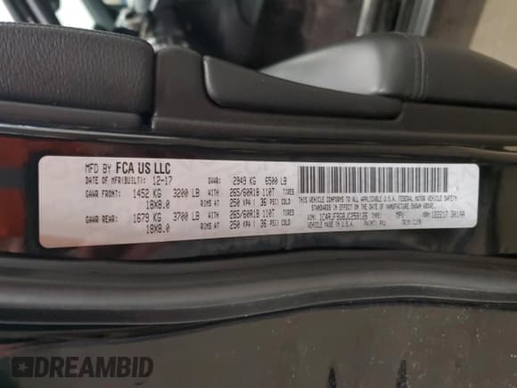 ✅ 2018 Jeep Grand Cherokee Limited • VIN: 1C4RJFBG8JC259126 • Lot: 91047555. Listed on Copart with 69,469 mi. Free auction sales archive from the USA and detailed vehicle history report at DreamBid. Image 13.