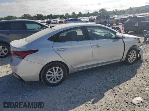 2019 Hyundai Accent SEL с VIN 3KPC24A30KE044727, выставлен на аукционе Copart как лот 69522255 с пробегом Не указан миль и Списание • Salvage title. История ставок и продаж доступна на DreamBid. Изображение 3.