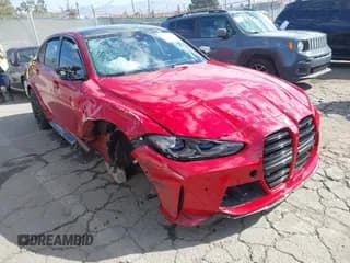 ✅ 2024 BMW M3 Competition • VIN: WBS33AY07RFS03937 • Lot: 43282934. Wystawiony na IAAI z przebiegiem 22 694 mil. Bezpłatny archiwum sprzedaży aukcyjnych z USA i szczegółowy raport historii pojazdu na DreamBid. Zdjęcie 1.