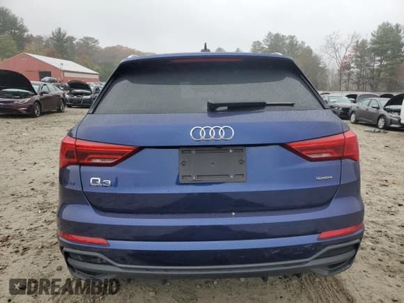 ✅ 2024 Audi Q3 S line Premium • VIN: WA1DECF38R1099917 • Lot: 90818875. Listed on Copart with Not provided. Free auction sales archive from the USA and detailed vehicle history report at DreamBid. Image 6.