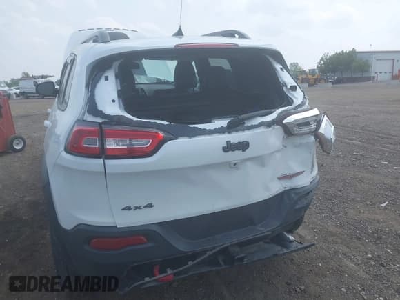 ✅ 2017 Jeep Cherokee Trailhawk • VIN: 1C4PJMBS9HW500121 • Lot: 42352077. Listed on IAAI with 118,773 mi. Free auction sales archive from the USA and detailed vehicle history report at DreamBid. Image 6.