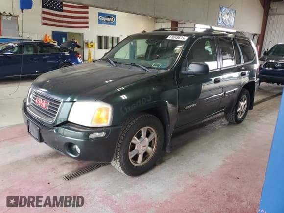 ✅ 2004 GMC Envoy SLE • VIN: 1GKDT13S342140960 • Лот: 68049835. Опубликован ранее на Copart с пробегом 287 399 миль. Бесплатный доступ к архиву аукционных продаж из США и подробный отчёт об истории автомобиля на DreamBid. Изображение 1.