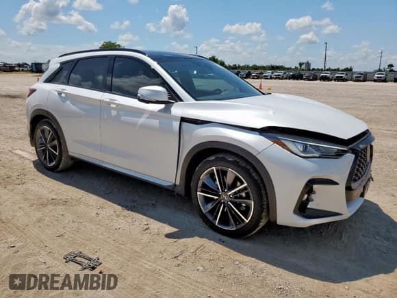 ✅ 2023 Infiniti QX50 Sport • VIN: 3PCAJ5FA5PF124548 • Lot: 68579195. Wystawiony na Copart z przebiegiem 4 716 mil. Bezpłatny archiwum sprzedaży aukcyjnych z USA i szczegółowy raport historii pojazdu na DreamBid. Zdjęcie 4.