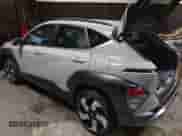 2024 Hyundai Kona Limited with VIN KM8HECA38RU088604, listed as a IAAI auction lot 41459484 with 5,429 mi miles and . Bid and sale history available at DreamBid. Image 3.