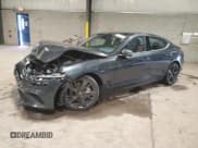 ✅ 2023 Genesis G70 3.3T • VIN: KMTG54TE3PU127697 • Lot: 87368935. Listed on Copart with 46,614 mi. Free auction sales archive from the USA and detailed vehicle history report at DreamBid. Image 1.