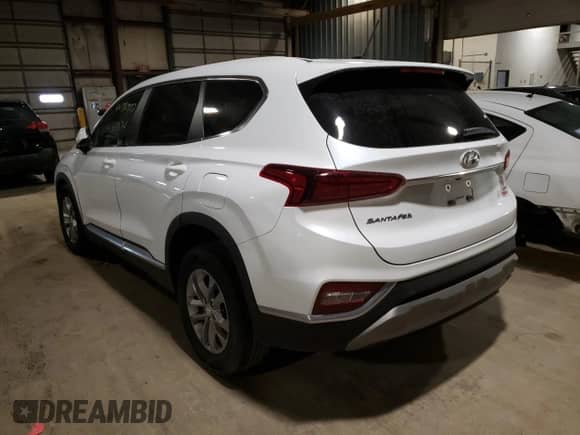 2019 Hyundai Santa Fe SE z VIN 5NMS2CAD4KH080458, wystawiony jako Copart lot #64786912 z przebiegiem 43 874 mil mil oraz . Historia ofert i sprzedaży dostępna na DreamBid. Obrazek 3.
