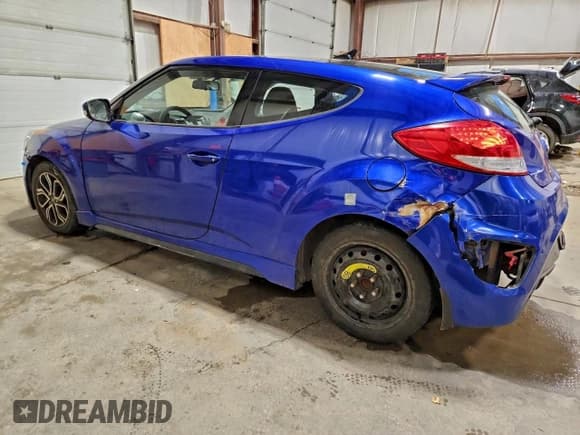 ✅ 2013 Hyundai Veloster Turbo • VIN: KMHTC6AE0DU134292 • Lot: 96669115. Listed on Copart with 166,449 mi. Free auction sales archive from the USA and detailed vehicle history report at DreamBid. Image 2.