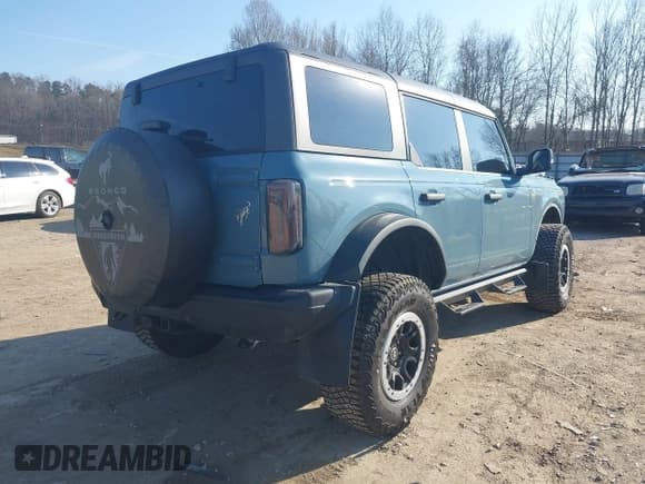 ✅ 2023 Ford Bronco • VIN: 1FMEE5DH3PLB53030 • Лот: 41485605. Опубликован ранее на IAAI с пробегом 38 808 миль. Бесплатный доступ к архиву аукционных продаж из США и подробный отчёт об истории автомобиля на DreamBid. Изображение 4.