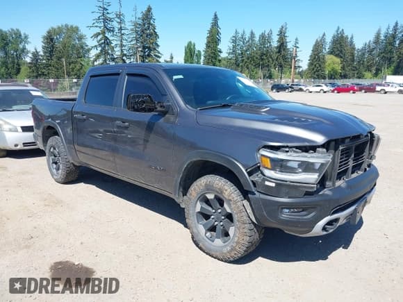 ✅ 2021 Ram 1500 Rebel • VIN: 1C6SRFLT4MN508768 • Лот: 42170493. Опубликован ранее на IAAI с пробегом 60 440 миль. Бесплатный доступ к архиву аукционных продаж из США и подробный отчёт об истории автомобиля на DreamBid. Изображение 1.